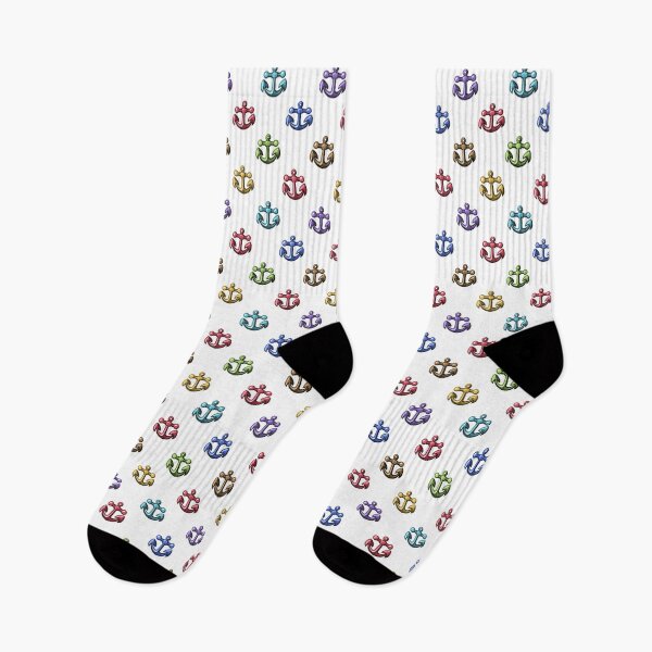 Item preview, Colourful Anchor Pattern designed and sold by totodos.