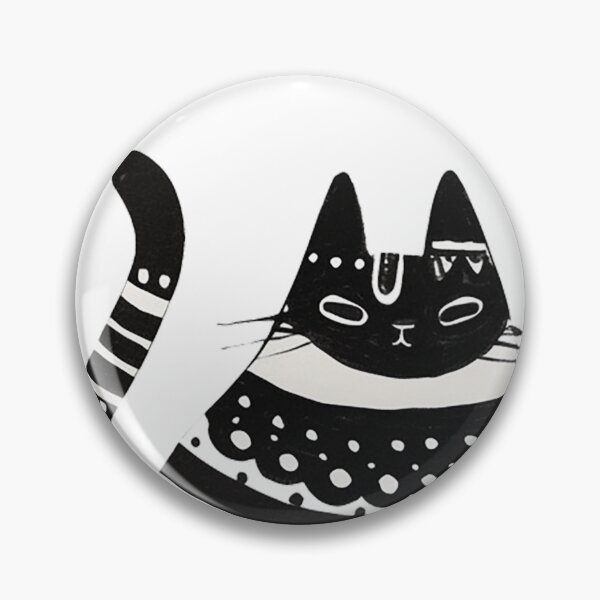 Item preview, cat zentangle style designed and sold by CHAEJIMIN.