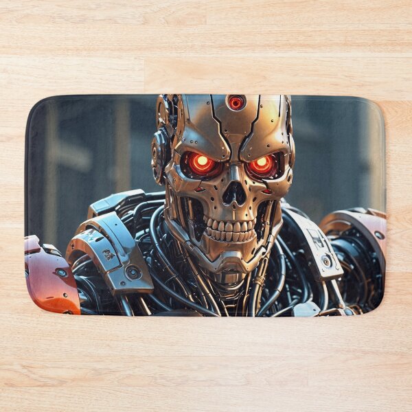 Item preview, Cool Futuristic Cyborg Killer Robot designed and sold by TheArtOfPat.
