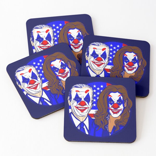 Item preview, anti joe biden kamala harris clowns funny  designed and sold by Gossip Rag.