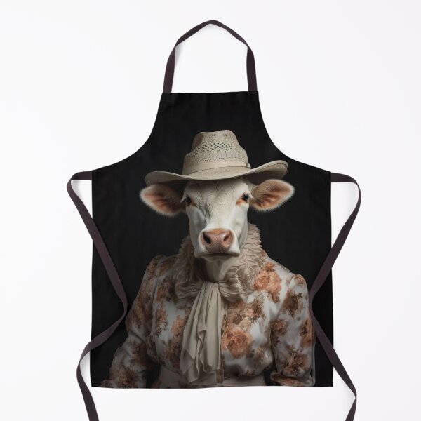 Item preview, Elegant Bovine in Floral Attire designed and sold by Sillytoe.