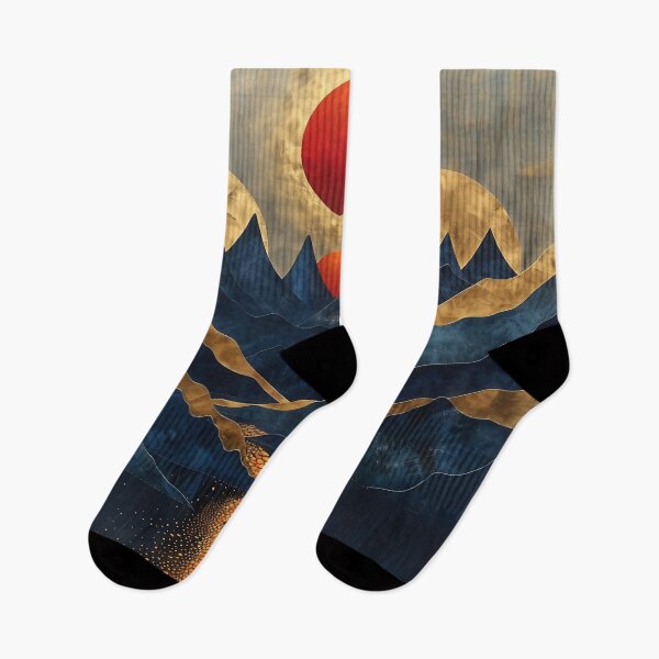 Item preview, Abstract Mountain Sun XVI designed and sold by FinleyDel.