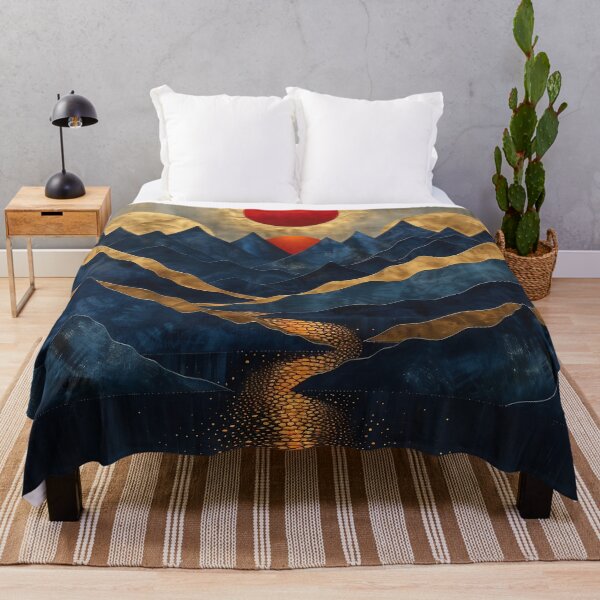 Item preview, Abstract Mountain Sun XVI designed and sold by FinleyDel.