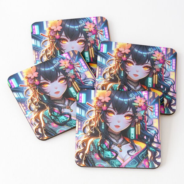 Item preview, Flowering Neon Goddess designed and sold by The Journey Ain't Mid.