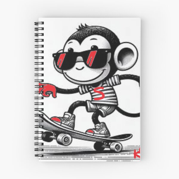 Artikelvorschau, Affe Skateboard entworfen und verkauft von Kimmy and Zamiah Art.