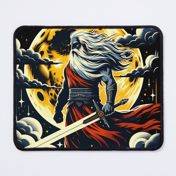 Item preview, Legendary Warrior Under Full Moon designed and sold by Taans-Creation.