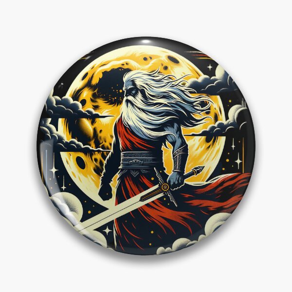 Item preview, Legendary Warrior Under Full Moon designed and sold by Taans-Creation.