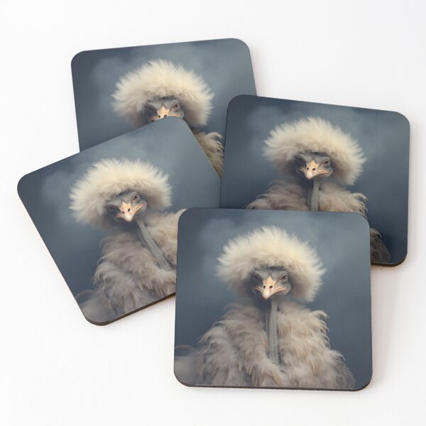Item preview, Regal Emu in Fluffy Plumage designed and sold by Sillytoe.