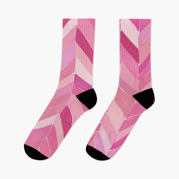 Item preview, Pink Herringbone Pattern 3 colourful design designed and sold by LD ART.