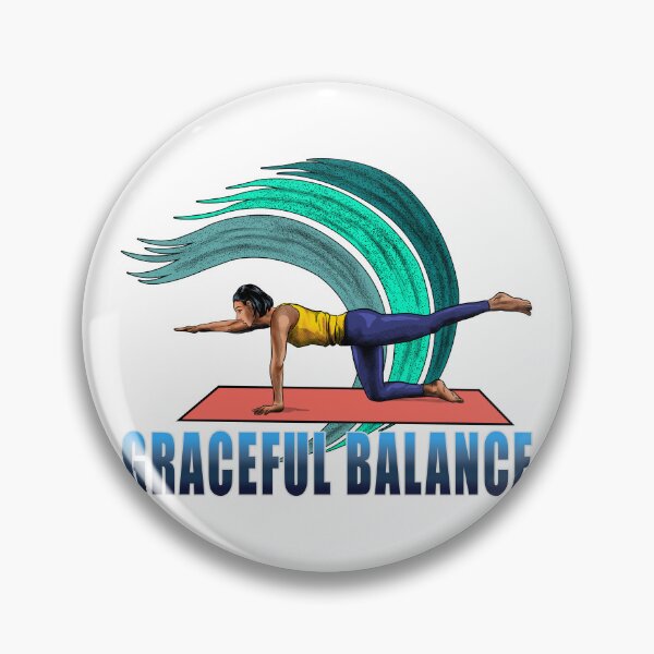 Item preview, "Dynamic Yoga Stretching Posture" designed and sold by RhonDesign.