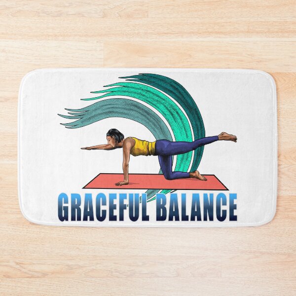 Item preview, "Dynamic Yoga Stretching Posture" designed and sold by RhonDesign.