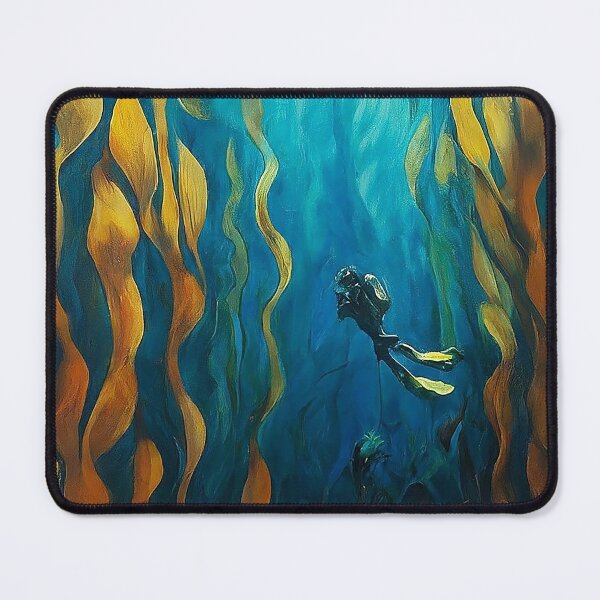 Item preview, Submerged Solitude: Scuba Serenity designed and sold by SportsT-Shirts.