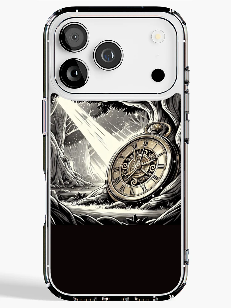 Thumbnail 1 of 5, iPhone Case, clock time designed and sold by RKOLJ.