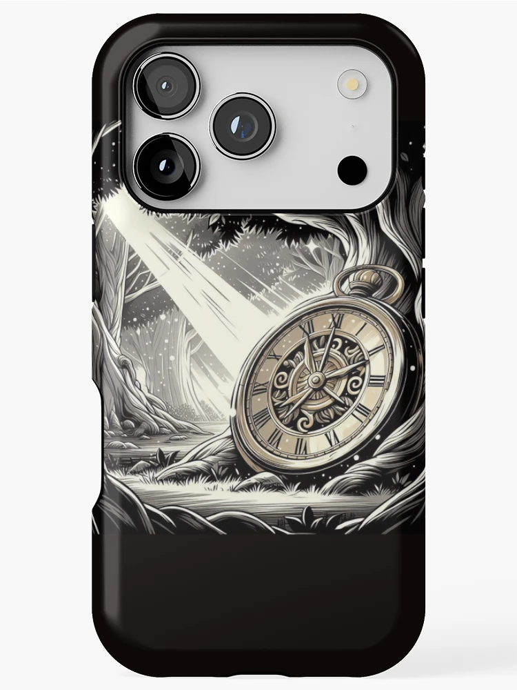 Thumbnail 1 of 4, iPhone Case, clock time designed and sold by RKOLJ.