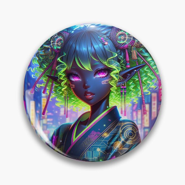 Item preview, The Cyber Siren designed and sold by The Journey Ain't Mid.