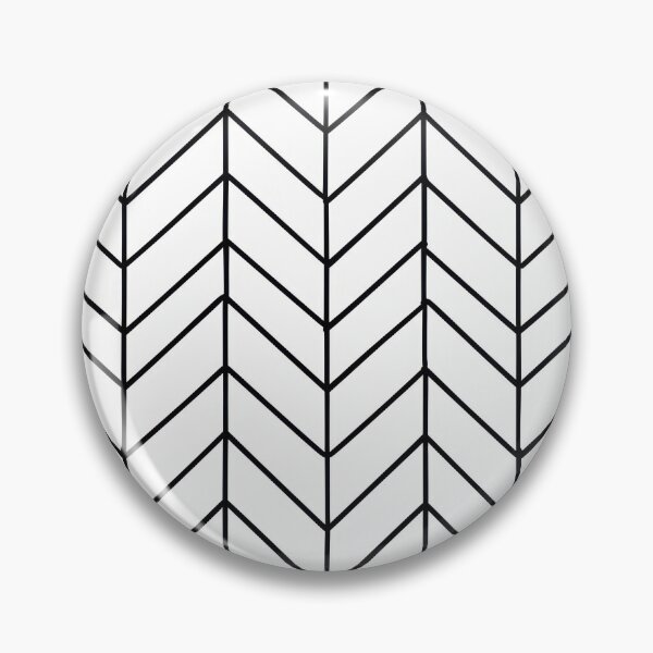 Artikelvorschau, Fischgrätenmuster 3 schwarz-weißes Design entworfen und verkauft von LD ART.