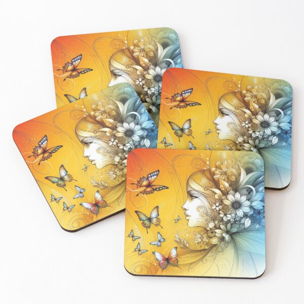 Item preview, The Cinderella and the wonderland story abstract art canvas print designed and sold by ZulryLifestyles.