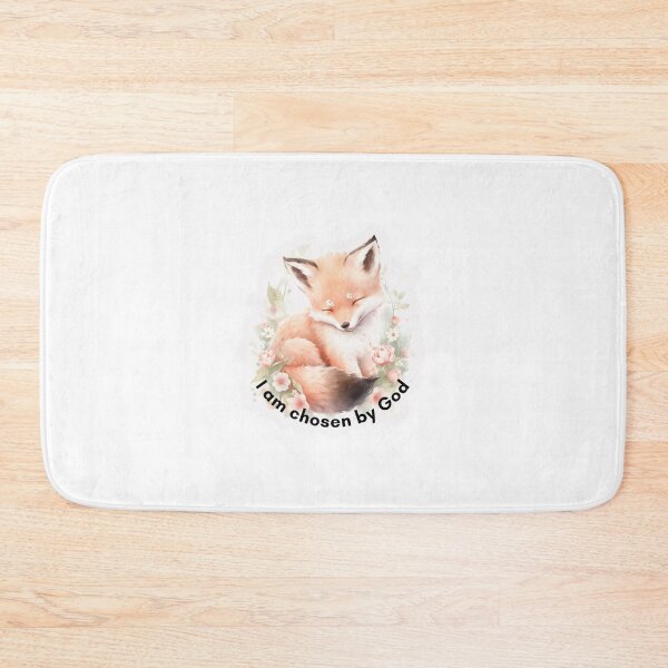 Item preview, Cute Baby Fox - I am Chosen by God designed and sold by AnimalMenagerie.
