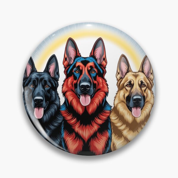 Item preview, German Shepherds: Courageous, loyal, and always on duty designed and sold by HardCorps.