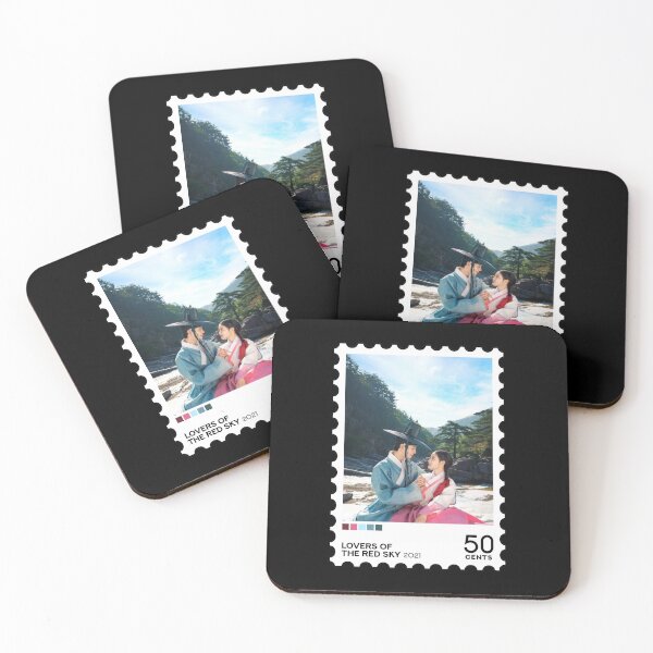 Item preview, Lovers of the Red Sky (2021) Stamp designed and sold by RabbitK.
