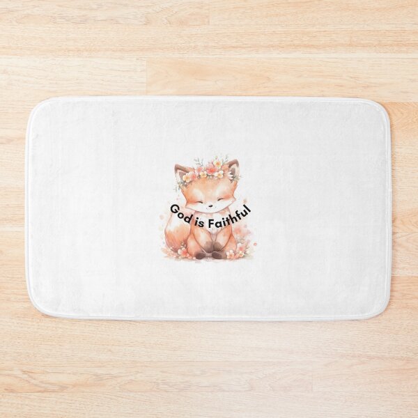 Item preview, Cute Baby Fox -God is Faithful designed and sold by AnimalMenagerie.