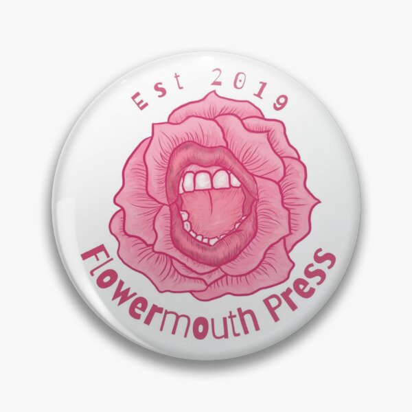 Item preview, FlowerMouth Blossom Logo (through Vic's eyes)  designed and sold by FMPLitMag.