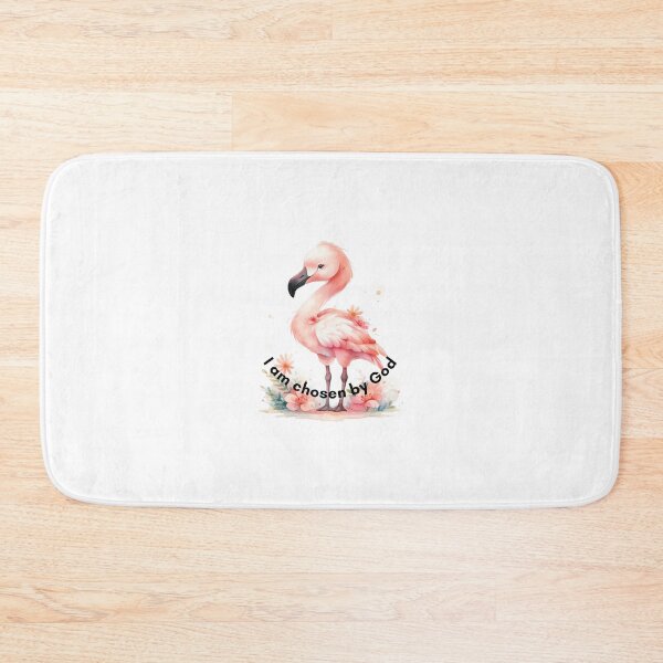 Item preview, Cute Baby Flamingo - I am Chosen by God designed and sold by AnimalMenagerie.