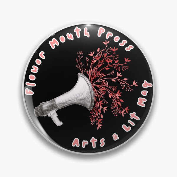 Item preview, FlowerMouth Megaphone Logo (Through Mitha's Eyes) designed and sold by FMPLitMag.