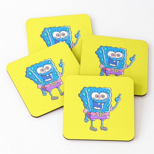 Item preview, Pop! SpongeBob - Yellow background designed and sold by Art-by-Lark.