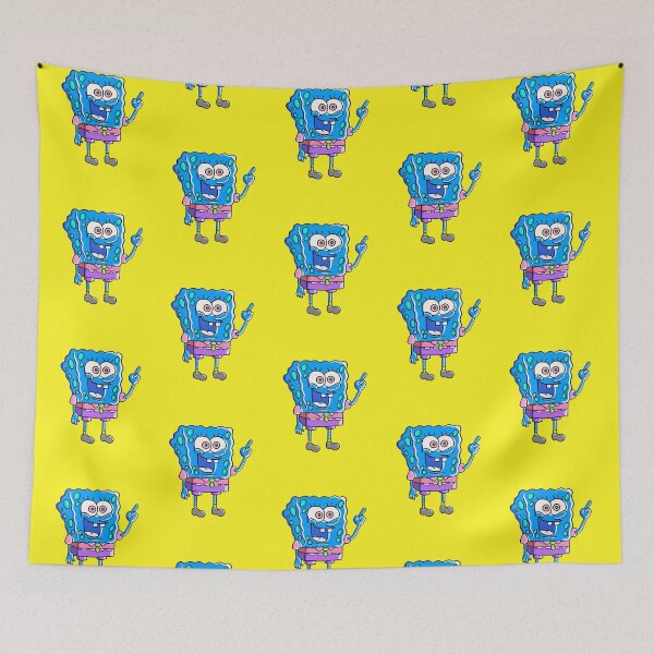 Item preview, Pop! SpongeBob - Yellow background designed and sold by Art-by-Lark.
