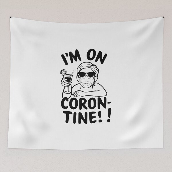 Item preview, I'm on Coron-tine! designed and sold by likbatonboot.