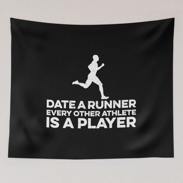 Item preview, Date a runner, because every other athlete is a player  designed and sold by zeviwanty.