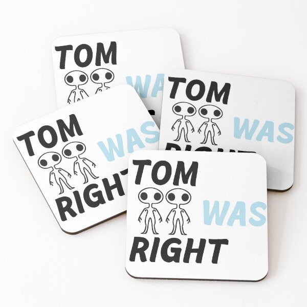 Item preview, Tom was right. Aliens exist designed and sold by dino4design.