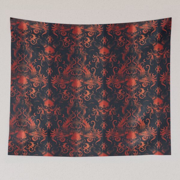 Item preview, Infernal Elegance Pattern designed and sold by SmallOwlDesign.