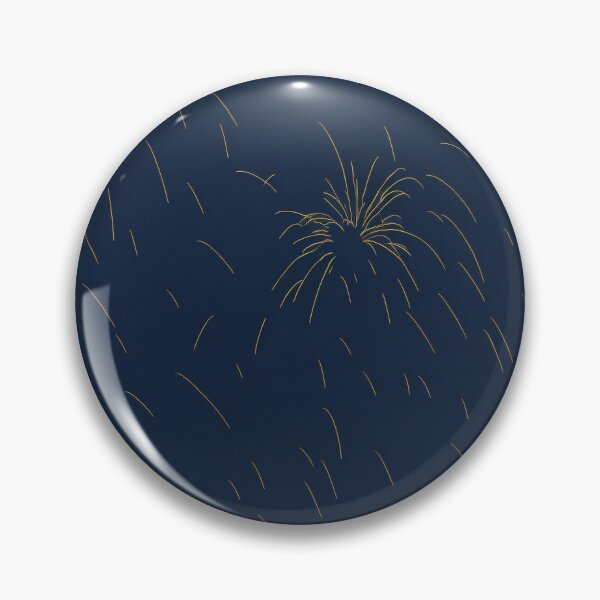 Item preview, Golden Fireworks - Celebratory Night Sky Pattern designed and sold by Daniel Haddad.