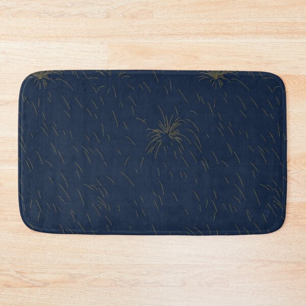 Item preview, Golden Fireworks - Celebratory Night Sky Pattern designed and sold by Daniel Haddad.