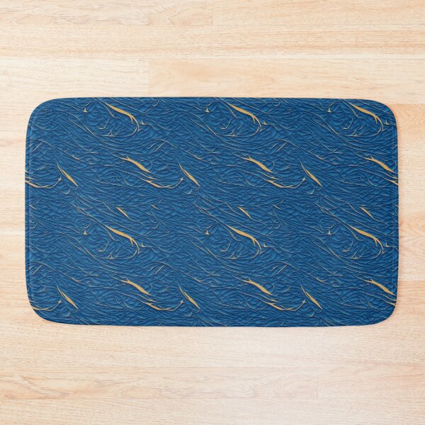 Item preview, Golden Ripples - Abstract Ocean Wave Design designed and sold by Daniel Haddad.