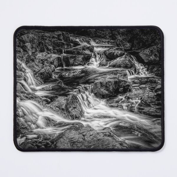 Item preview, Cascades at the Top of Mink Falls, Ontario BW designed and sold by jrtwynam.