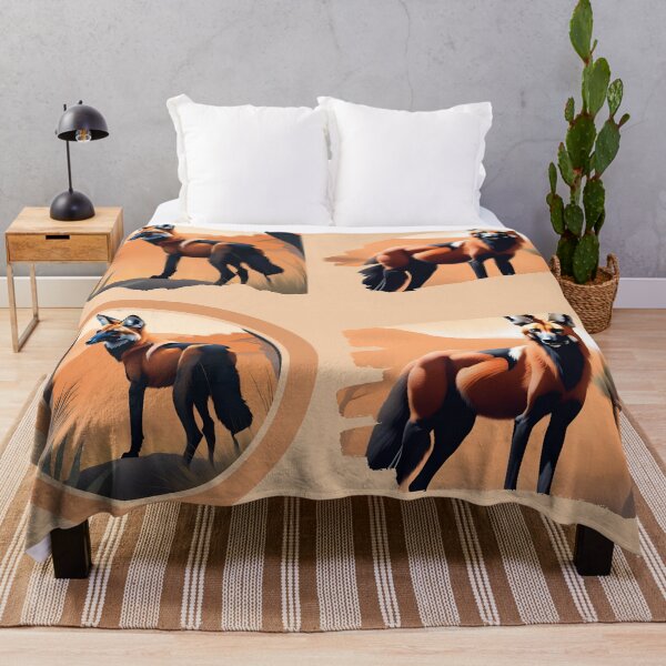 Item preview, The maned wolf of the cerrado designed and sold by DebriArte.