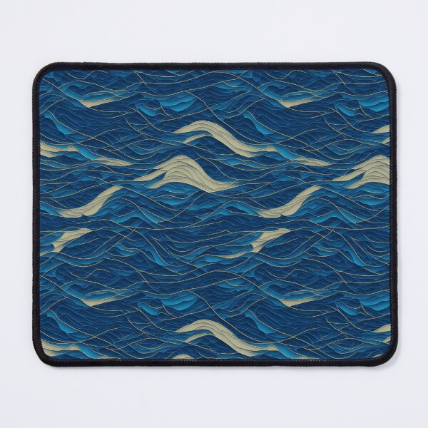 Item preview, Undulating Waves - Abstract Ocean Design designed and sold by Daniel Haddad.