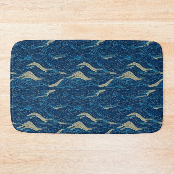 Item preview, Undulating Waves - Abstract Ocean Design designed and sold by Daniel Haddad.