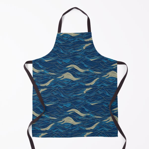 Item preview, Undulating Waves - Abstract Ocean Design designed and sold by Daniel Haddad.