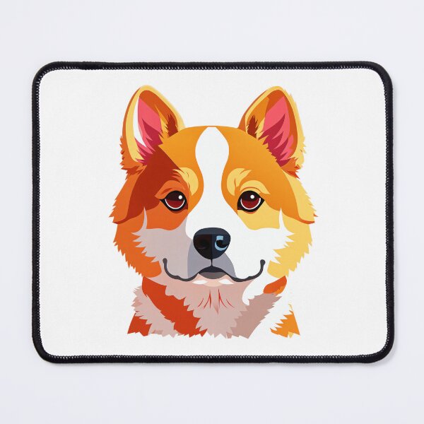 Item preview, cute little dog in minimal cartoon style designed and sold by Anya-Thanee.