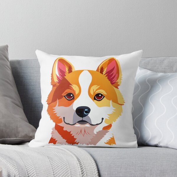 Item preview, cute little dog in minimal cartoon style designed and sold by Anya-Thanee.