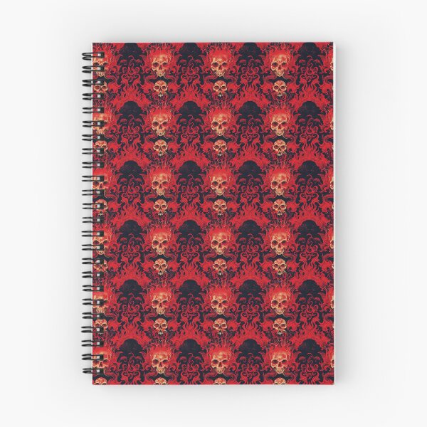 Item preview, Fiery Demon Pattern designed and sold by SmallOwlDesign.