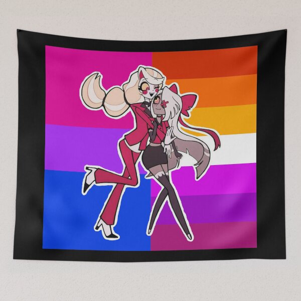 Item preview, Charlie and Vaggie: Pride Flags designed and sold by CyberWolf-1013.