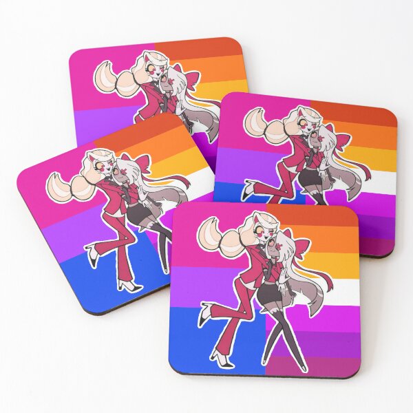 Item preview, Charlie and Vaggie: Pride Flags designed and sold by CyberWolf-1013.
