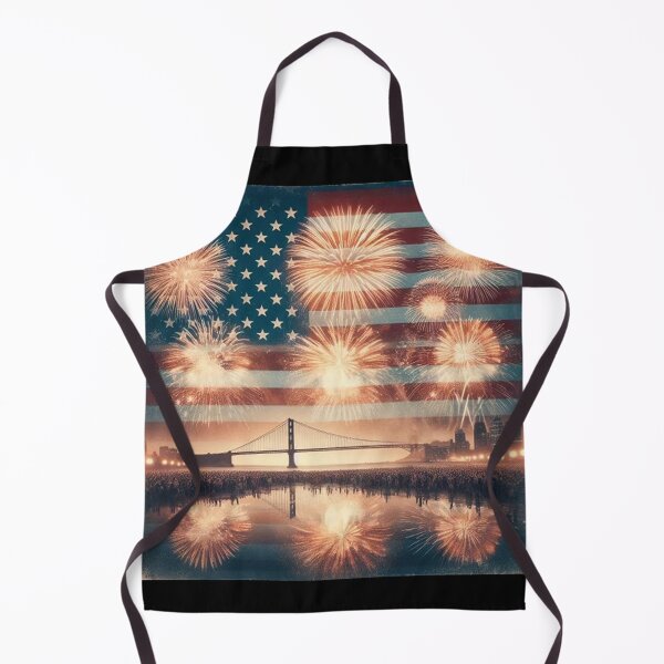 Item preview, 4th of July fireworks San Francisco designed and sold by PetPaletteCards.