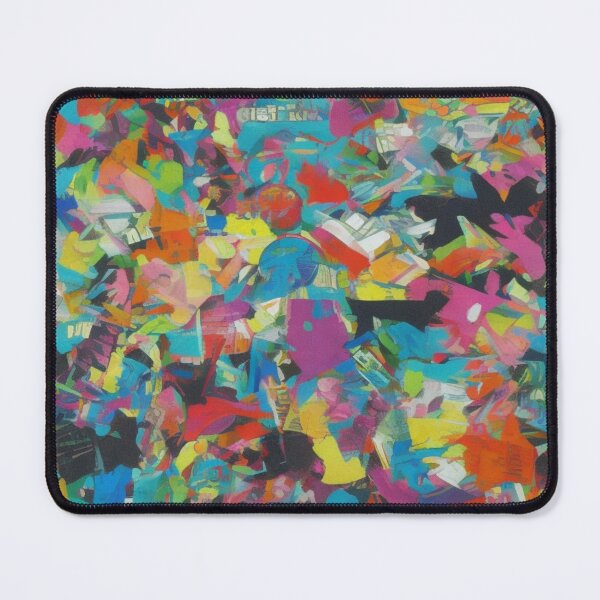 Item preview, Vibrant Abstract Collage designed and sold by taohackmayy.