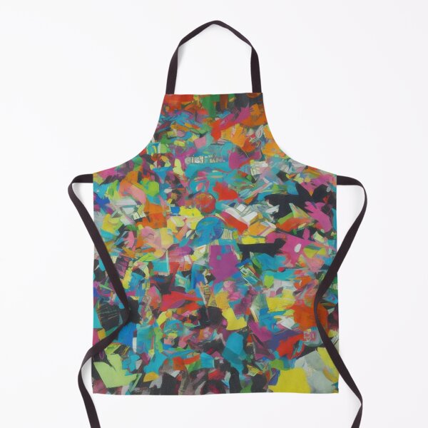 Item preview, Vibrant Abstract Collage designed and sold by taohackmayy.